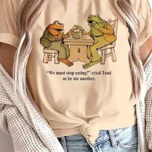 Frog and toad graphic tee size 2XL